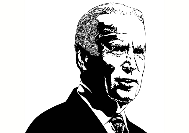 Porträt von Biden