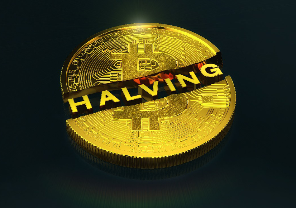 Halving Bitcoinmünze
