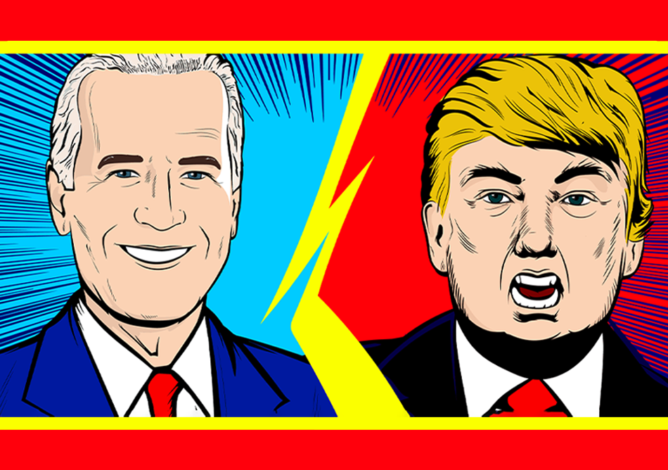 Donald TRump vs. Joe Biden